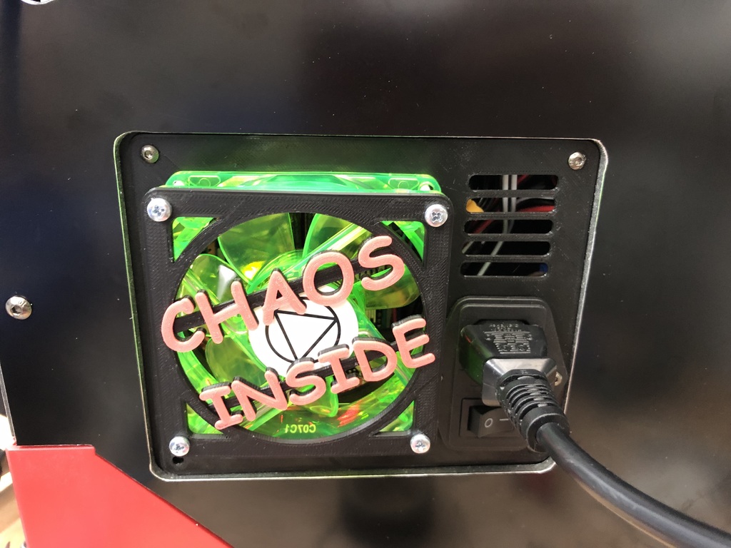 80mm Fan Grill Chaos