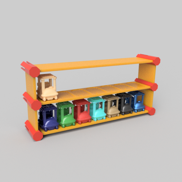 E3DBuggy Modular Shelf