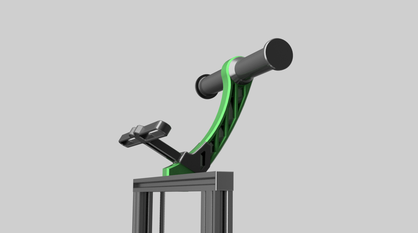 Dual Filament Spool Holder With Guide For 2020 Profile