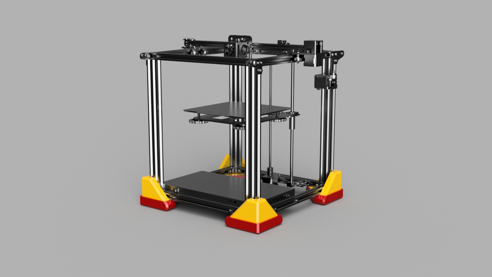 Ender 5 Riser Feet 30mm PLA+TPU