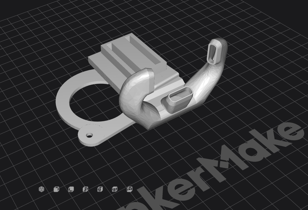 AnkerMake M5 5015 Fan Duct and Extruder Case