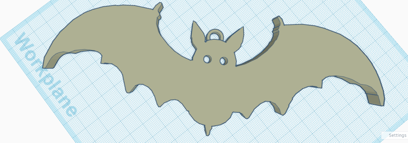 Simple Halloween Bat