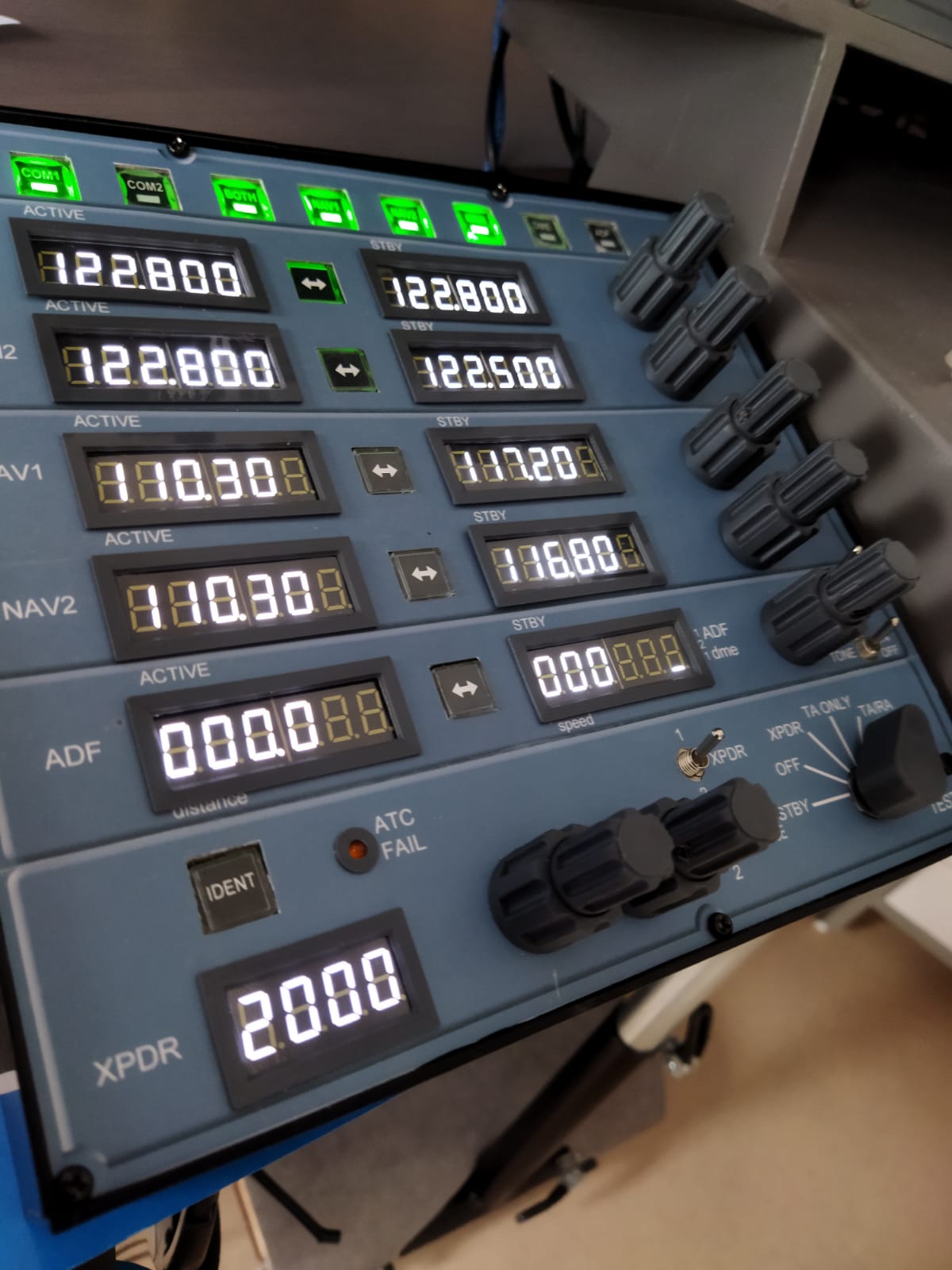 LCD display frame