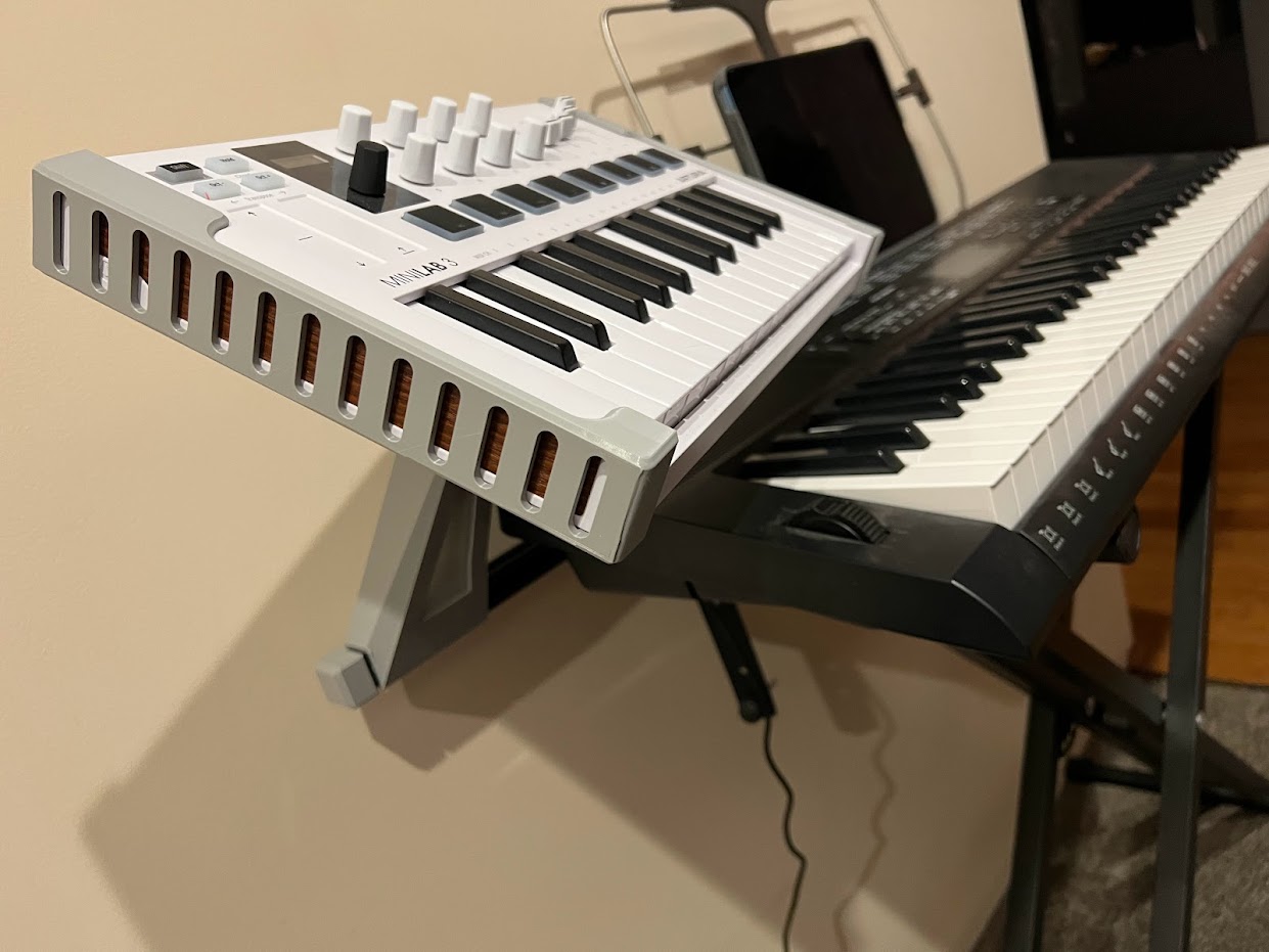 Minilab midi controller mount