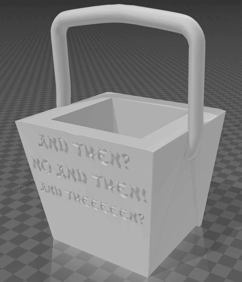 And then? Container