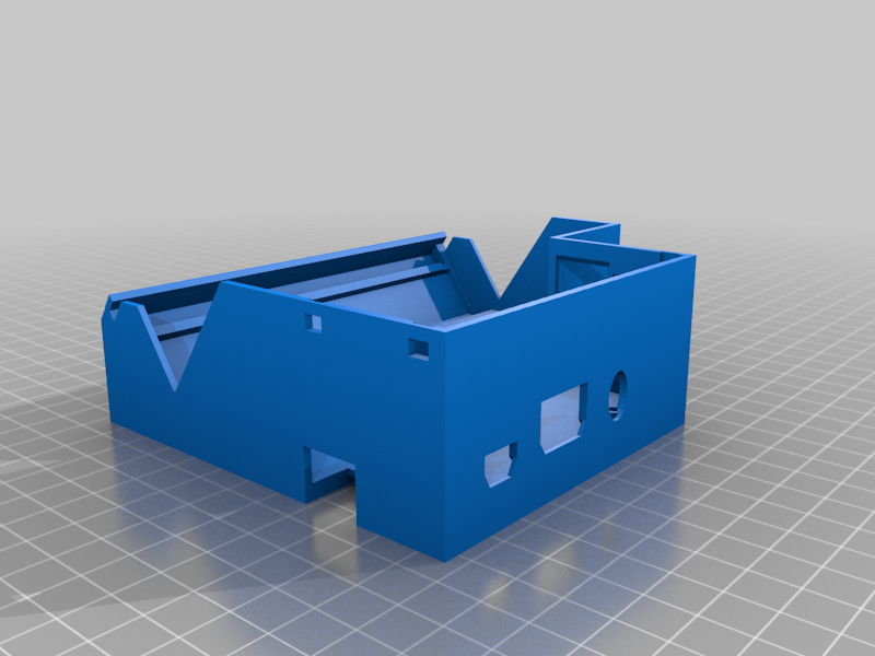 Raspberry Pi 3 Model B Streamdeck MK.2 Case Remix