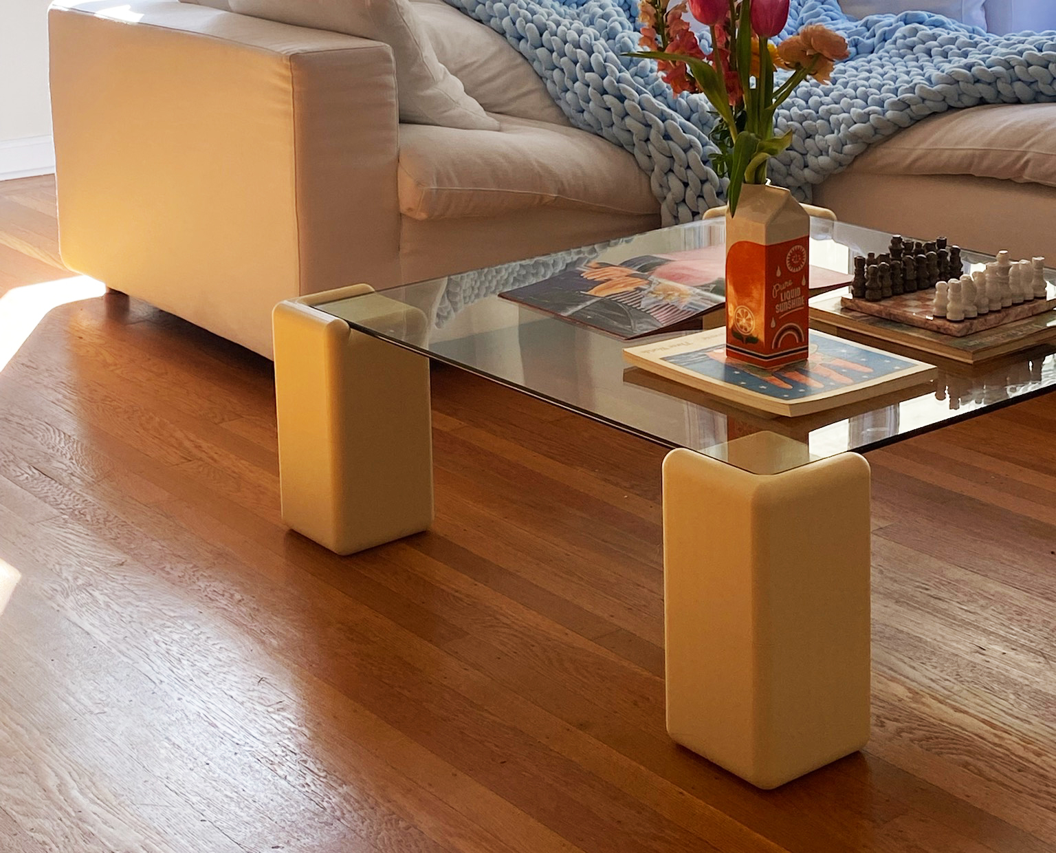 Designer Table Legs for Glass Top