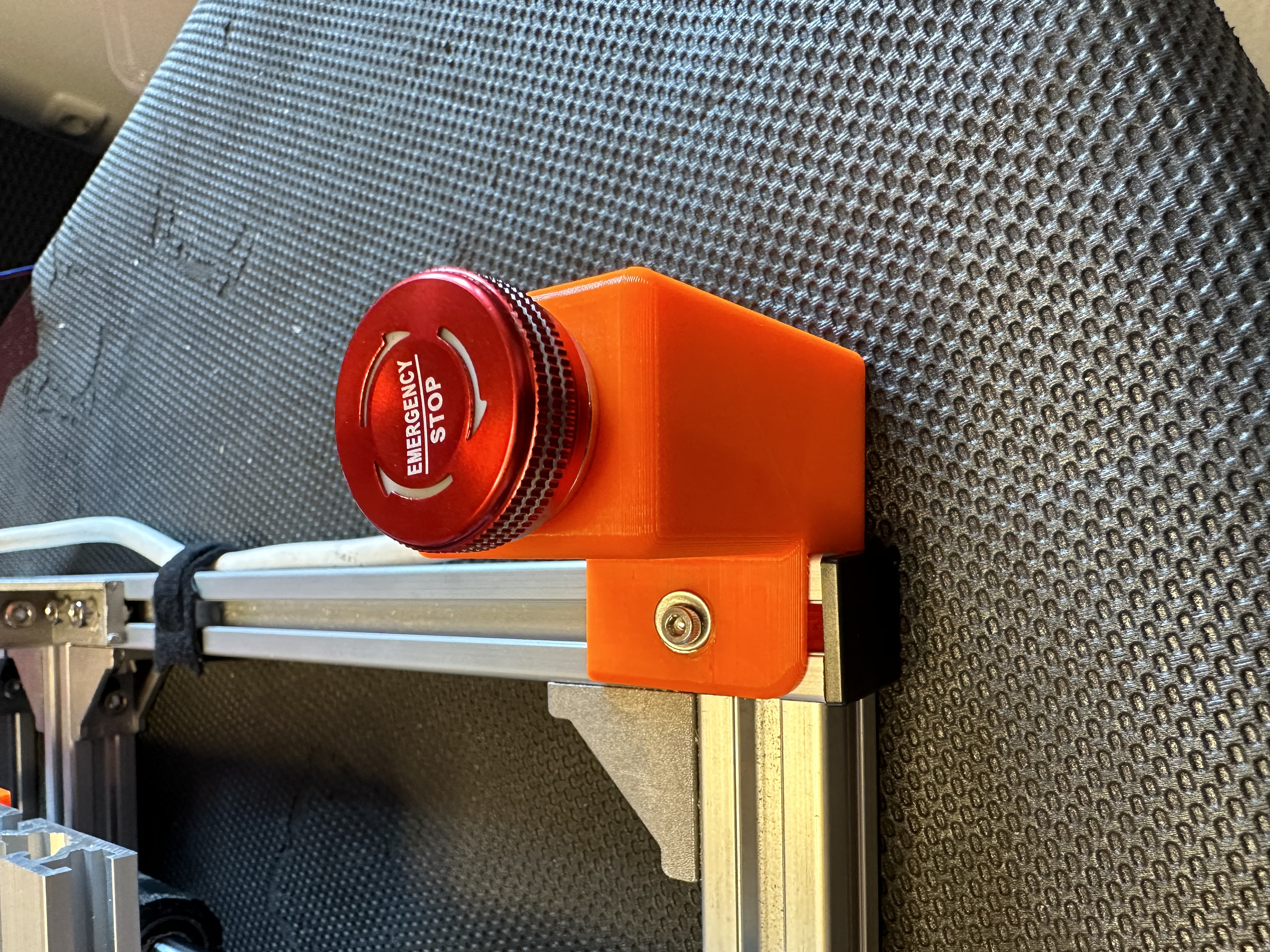 CNC 3018 Emergency Button Holder