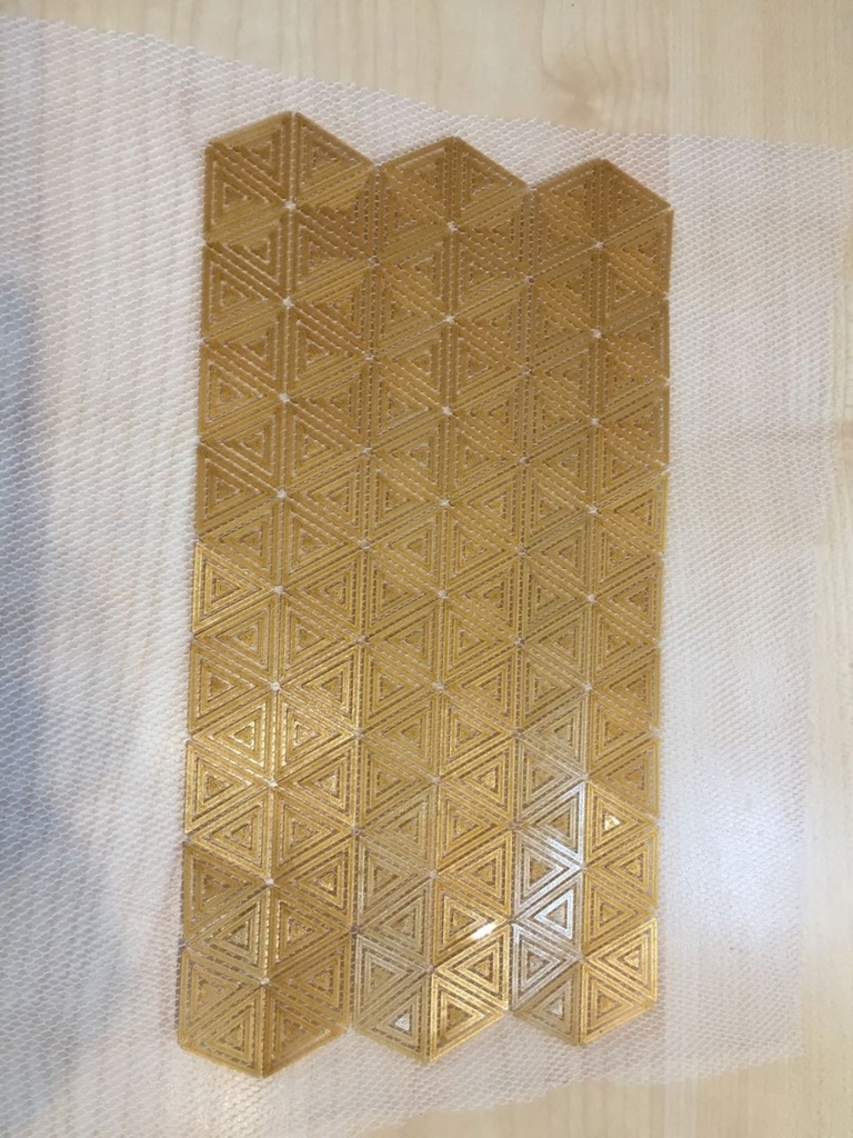 Triangles (on Fabric)