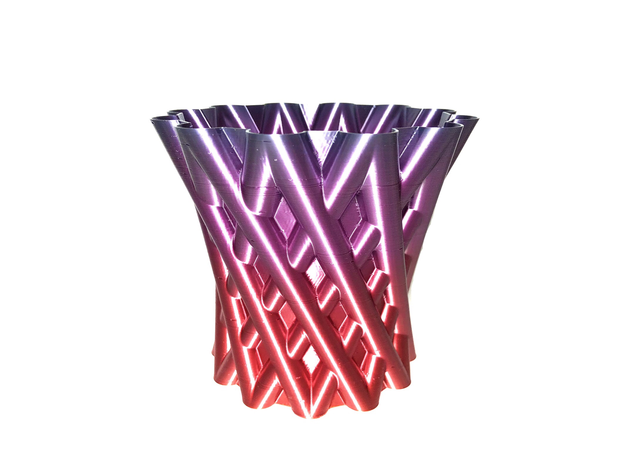 Diamond Lattice Vase