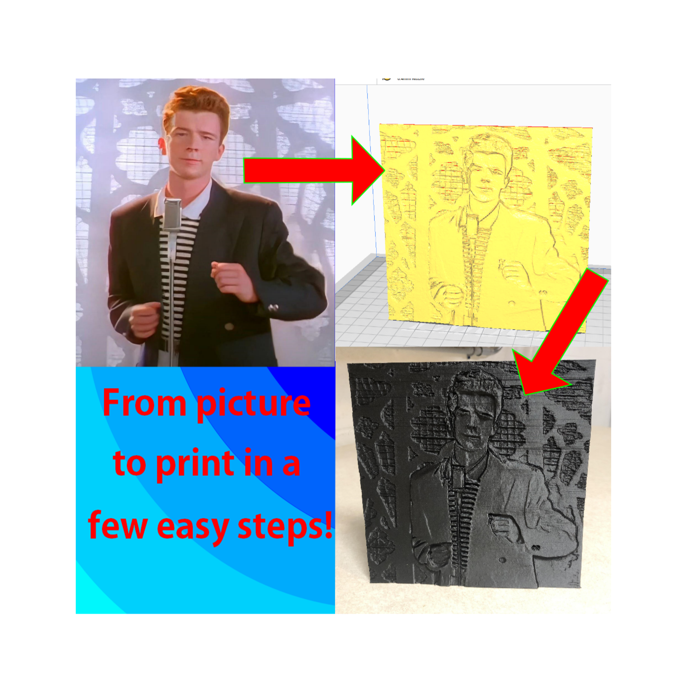 How to 3D Print Image Files!