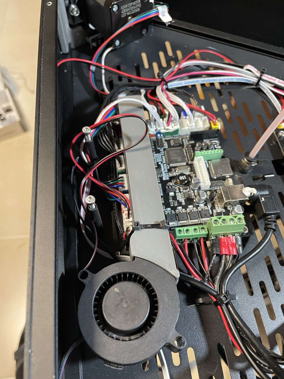 mejora del ventilador de drivers flsun V400 mod fan drivers V400