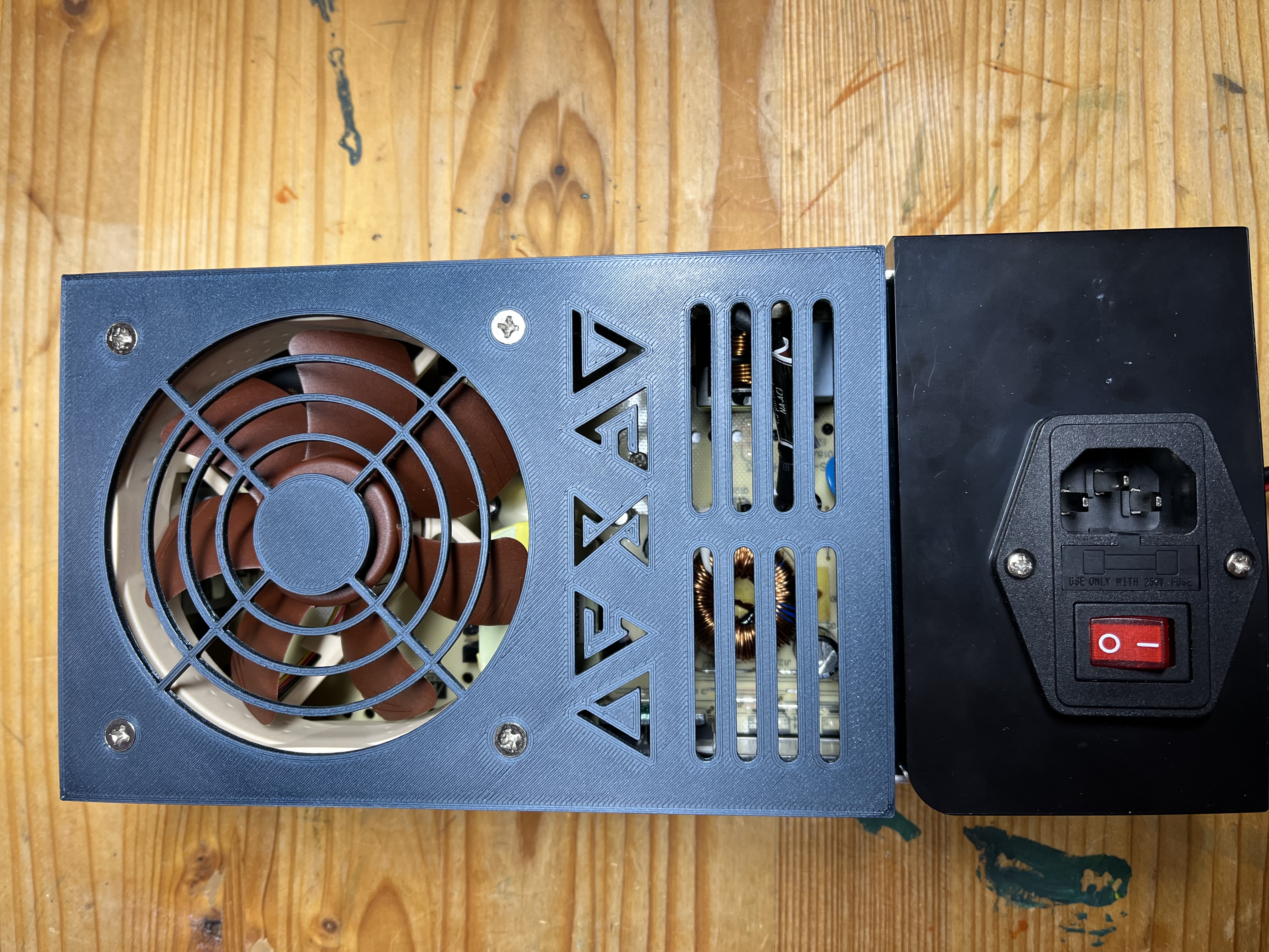 E3PRO Meanwell LRS 350 24V FAN COVER (92x25, 92x14, 80x25)