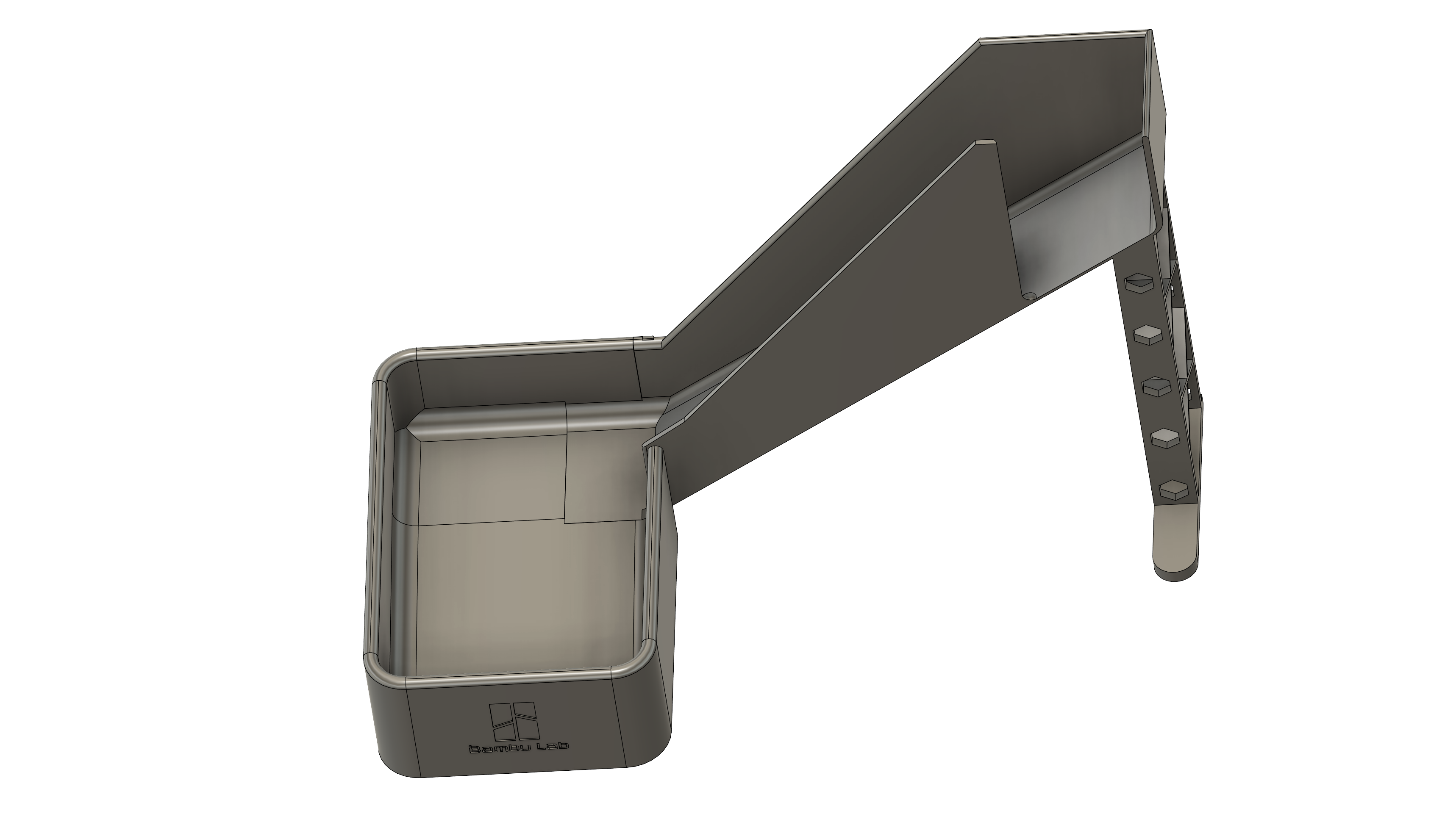 Bambulab Poop chute for Borg case
