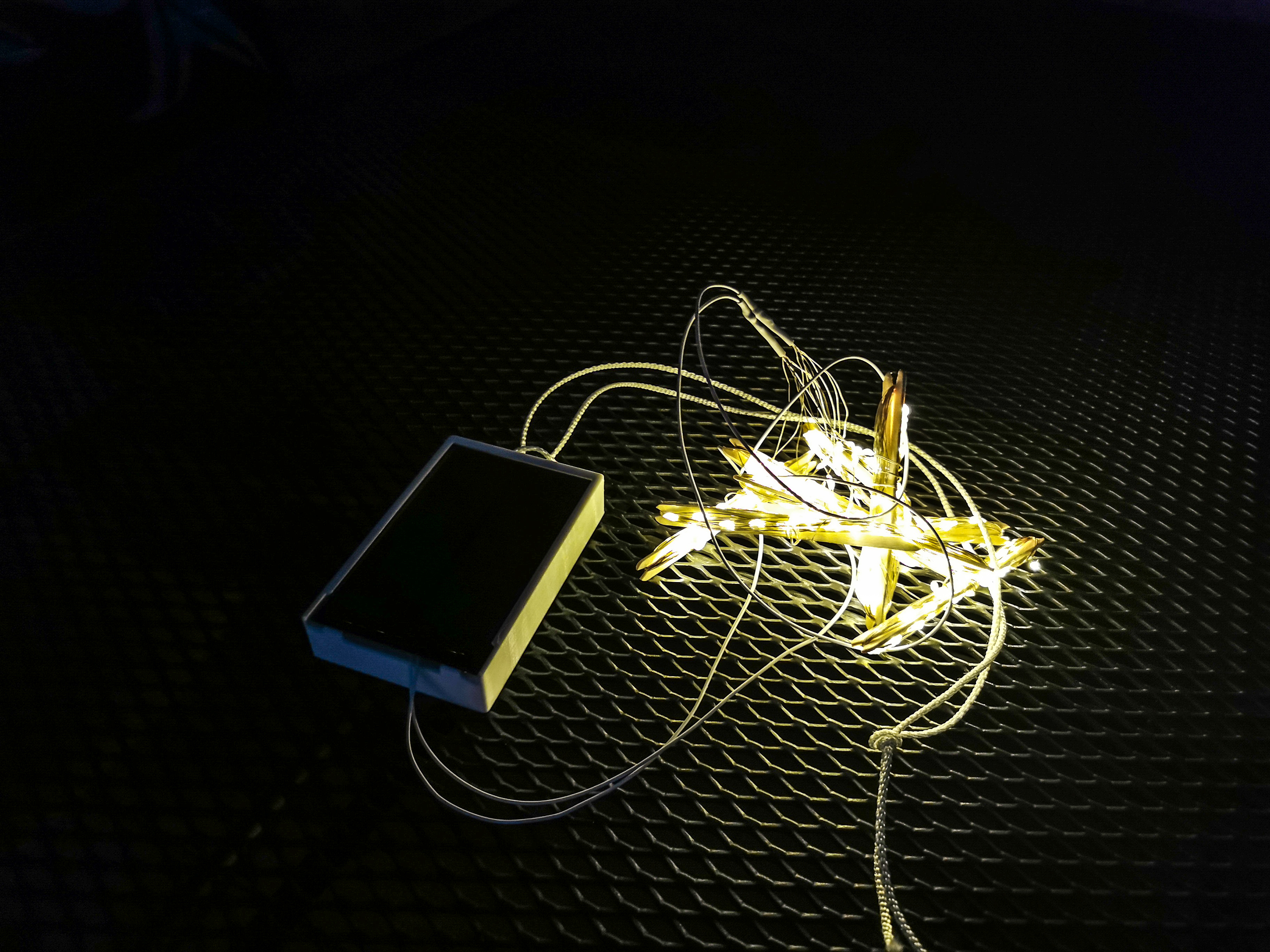 Solar module for LED lighting