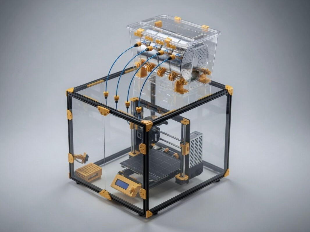Prusa i3 MK3S+ Enclosure (Rapsberry Pi + HQ Cam)