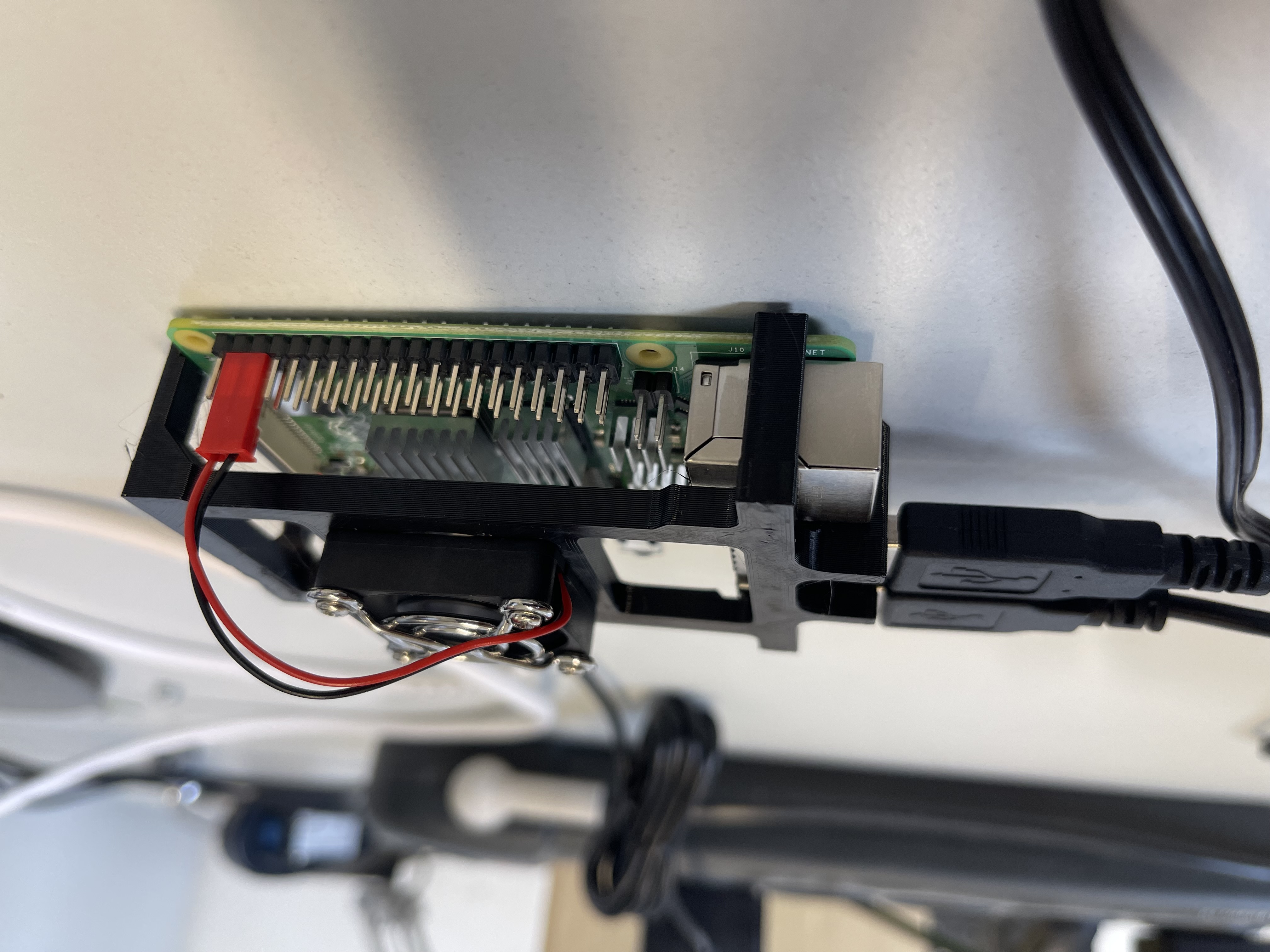 Raspberry Pi 4 Fan Holder
