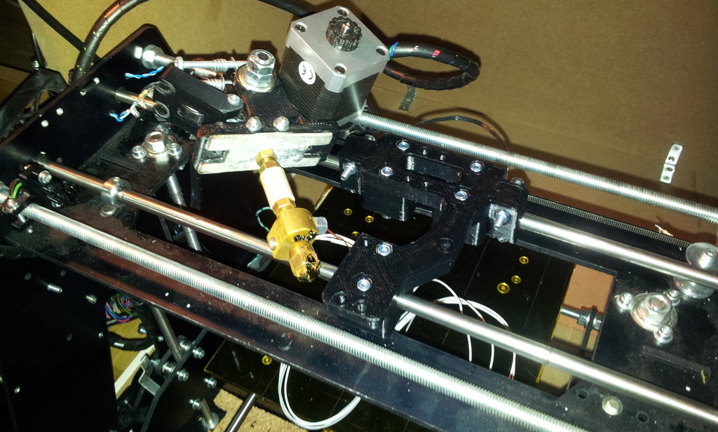 Orca V0.30 open Frame X carriage LM8UU