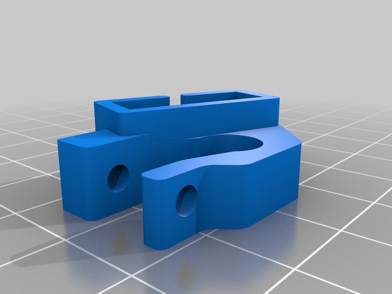 Compact mechanical endstop holder