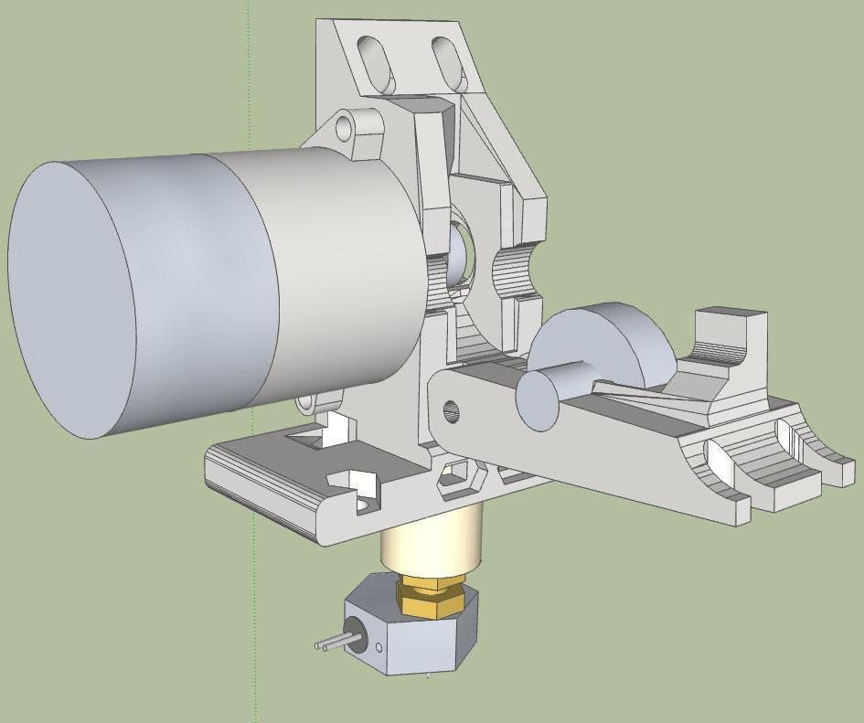 PG35L M.U.X Extruder (Micro Universal uniX)