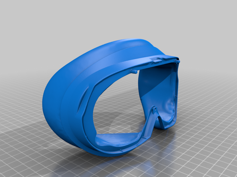 Pico4 VR Headset Facial Gasket 3D scan