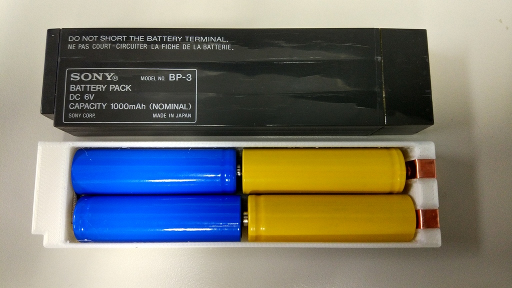 SONY BP-3 battery adapter