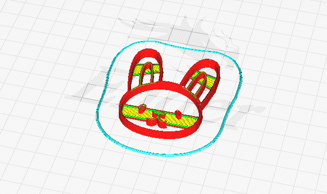 Cute Bunny Cookie Cutter