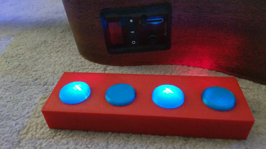 Wireless Midi Footswitch Pad (Bluetooth/BLE)