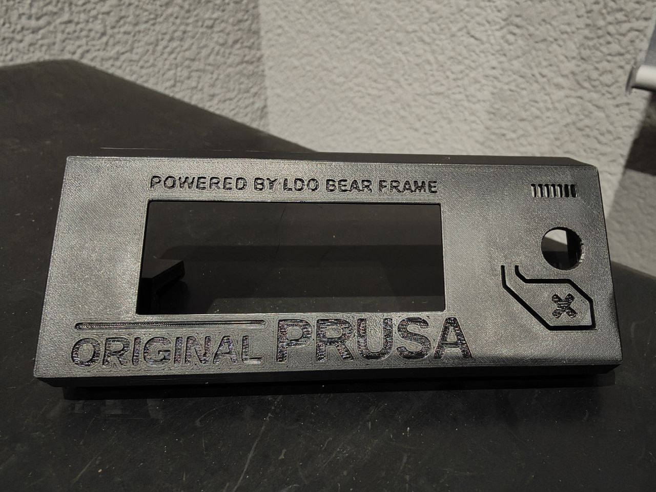 Prusa i3 LCD Ldo Bear Frame Cover