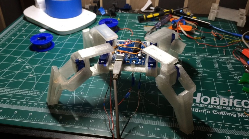 Quadruped Walker Robot