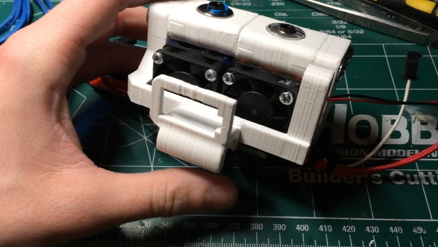 DaVinci Pro Dual E3D V6 Bowden Extruder