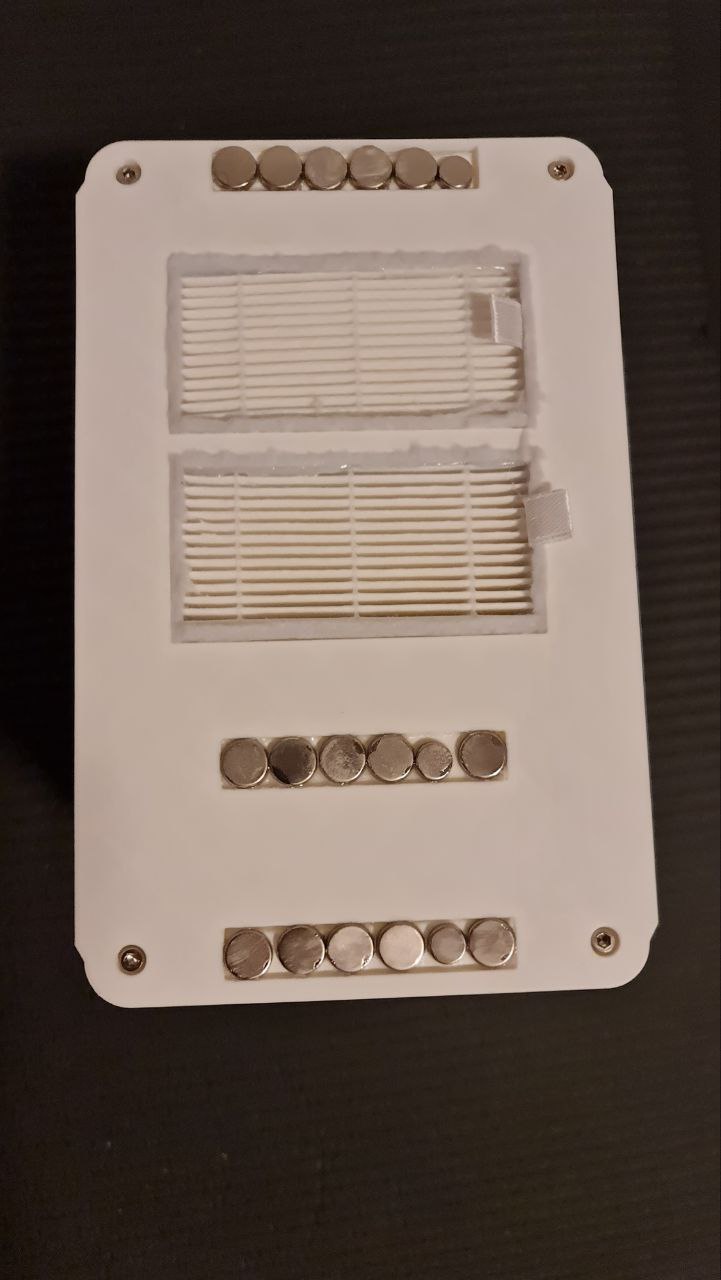 Bambulab X1(c)/P1P Fan Muffler HEPA Filter Mod