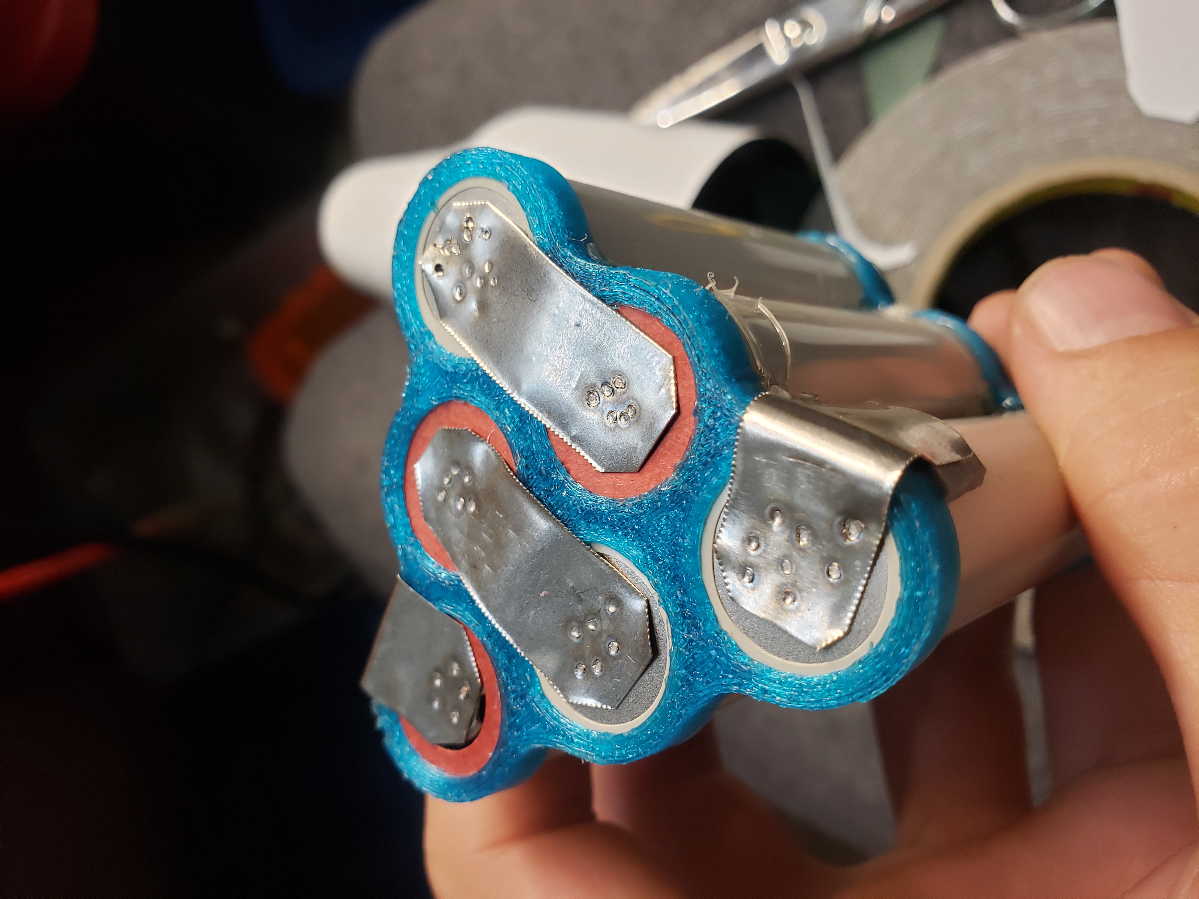 18650 6s Triangle Spacer