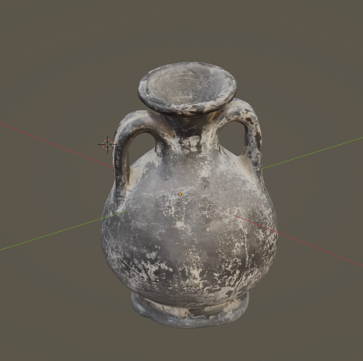 Etruscan vase faithful reproduction