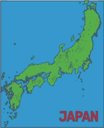 Map of Japan