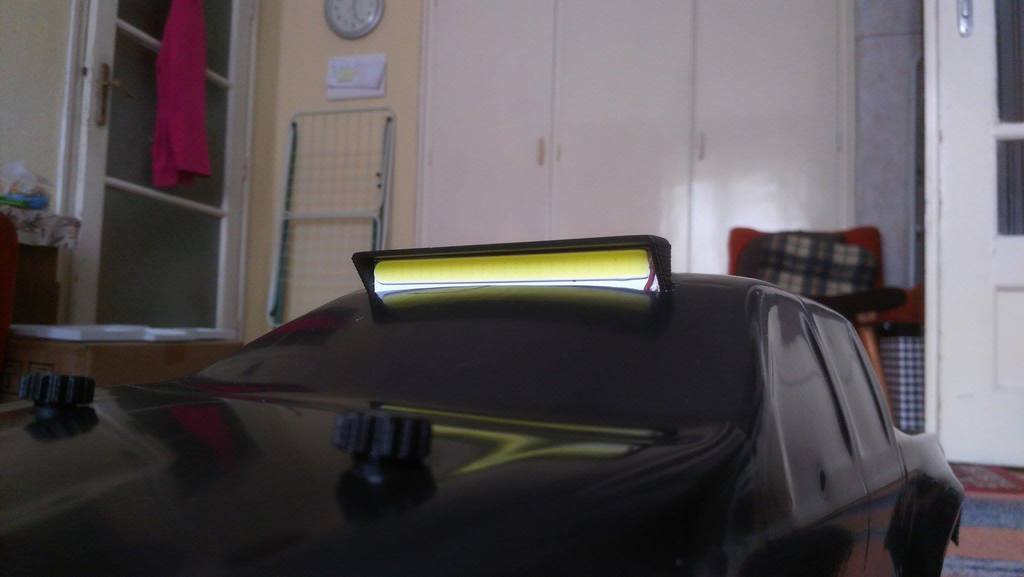 COB LED mount for RC Car
