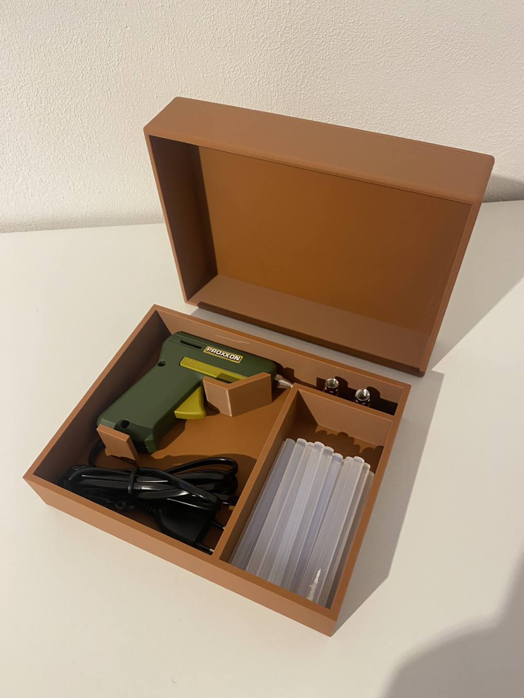 Hot glue gun case