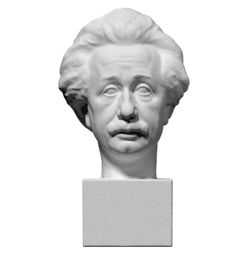 Albert Einstein bust