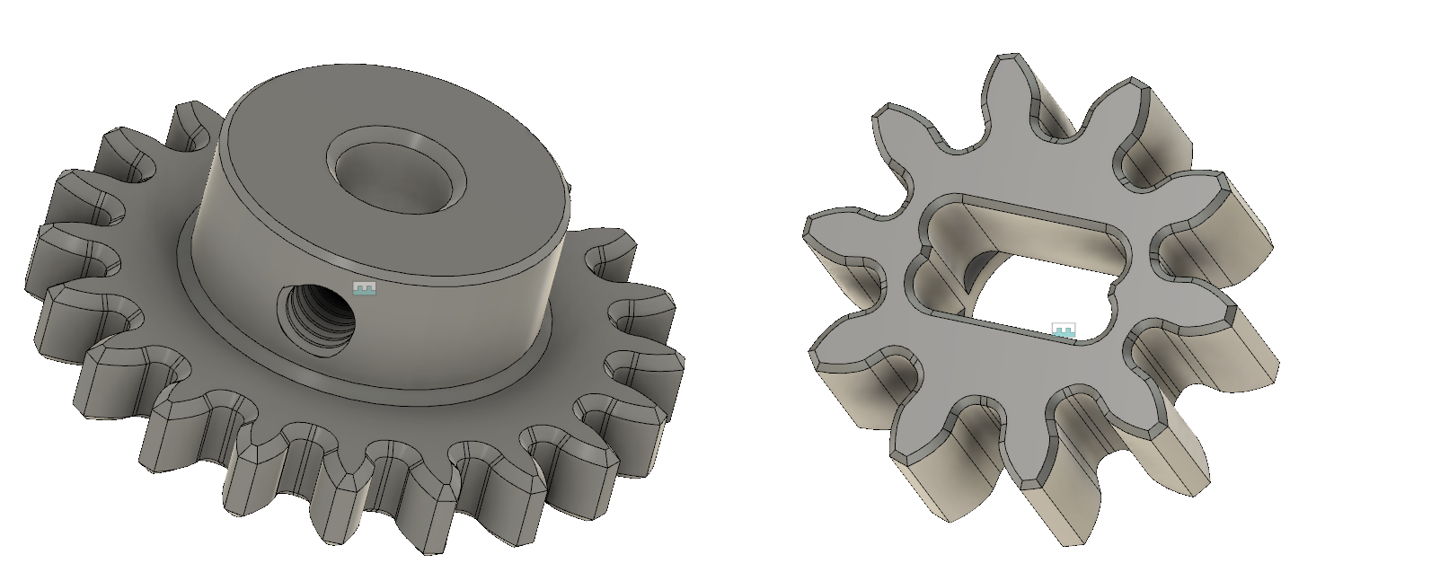 Toolchanger Servo-gear (E3D-Toolchanger Style)