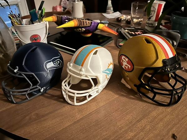 Dolphins Football Helmet