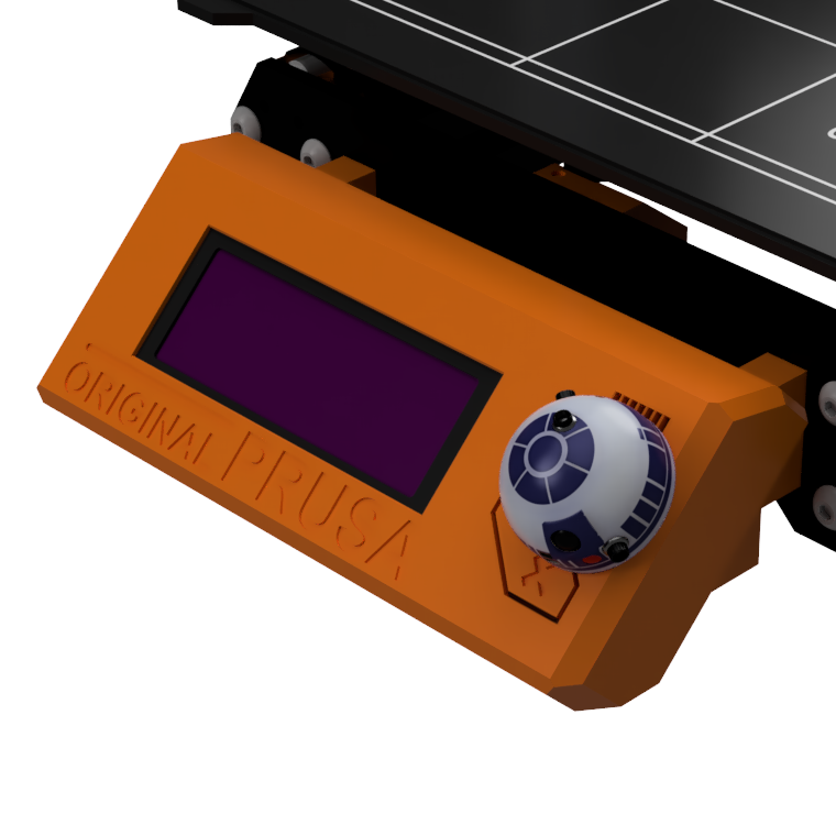 R2D2 LCD Knob