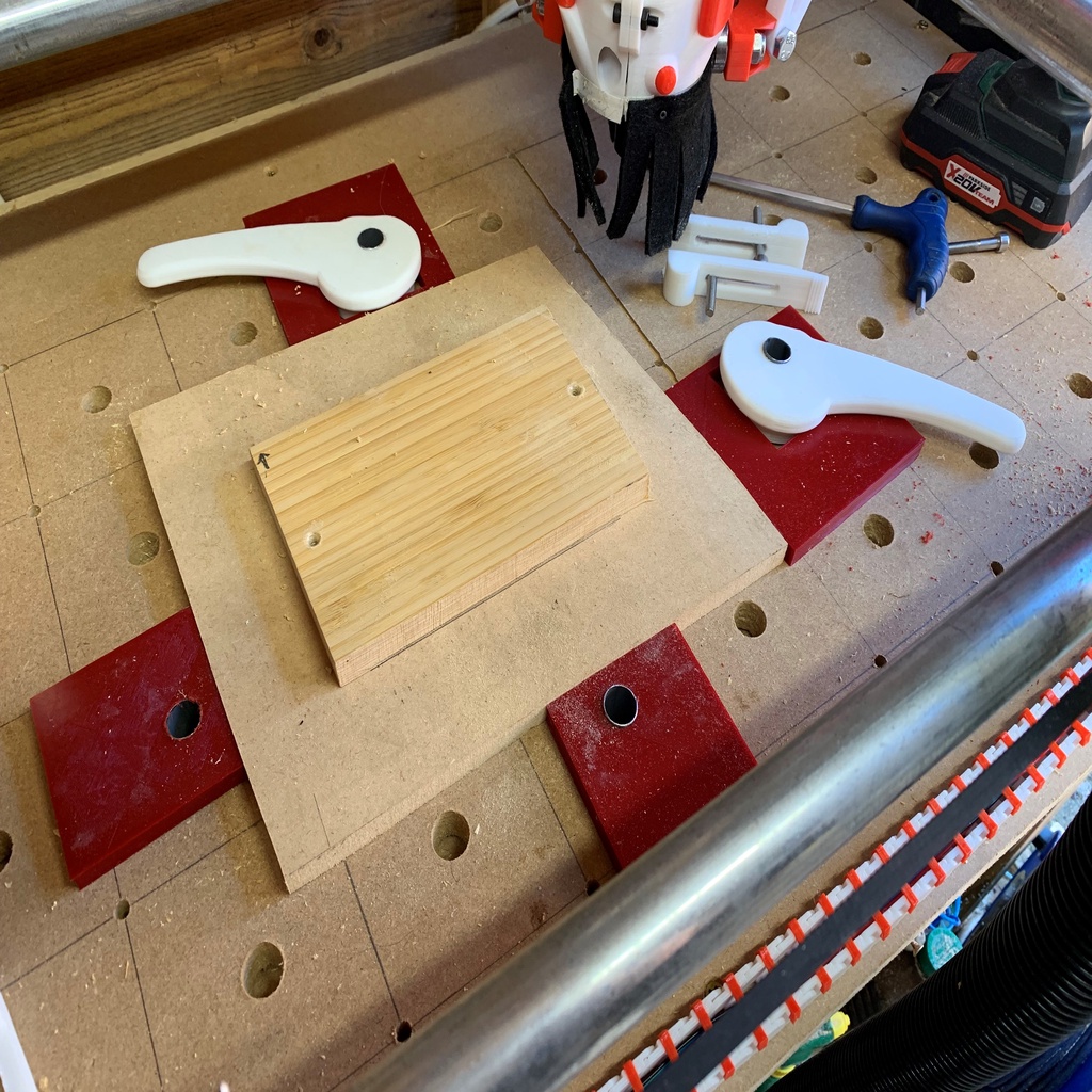 CNC table clamps / hold downs