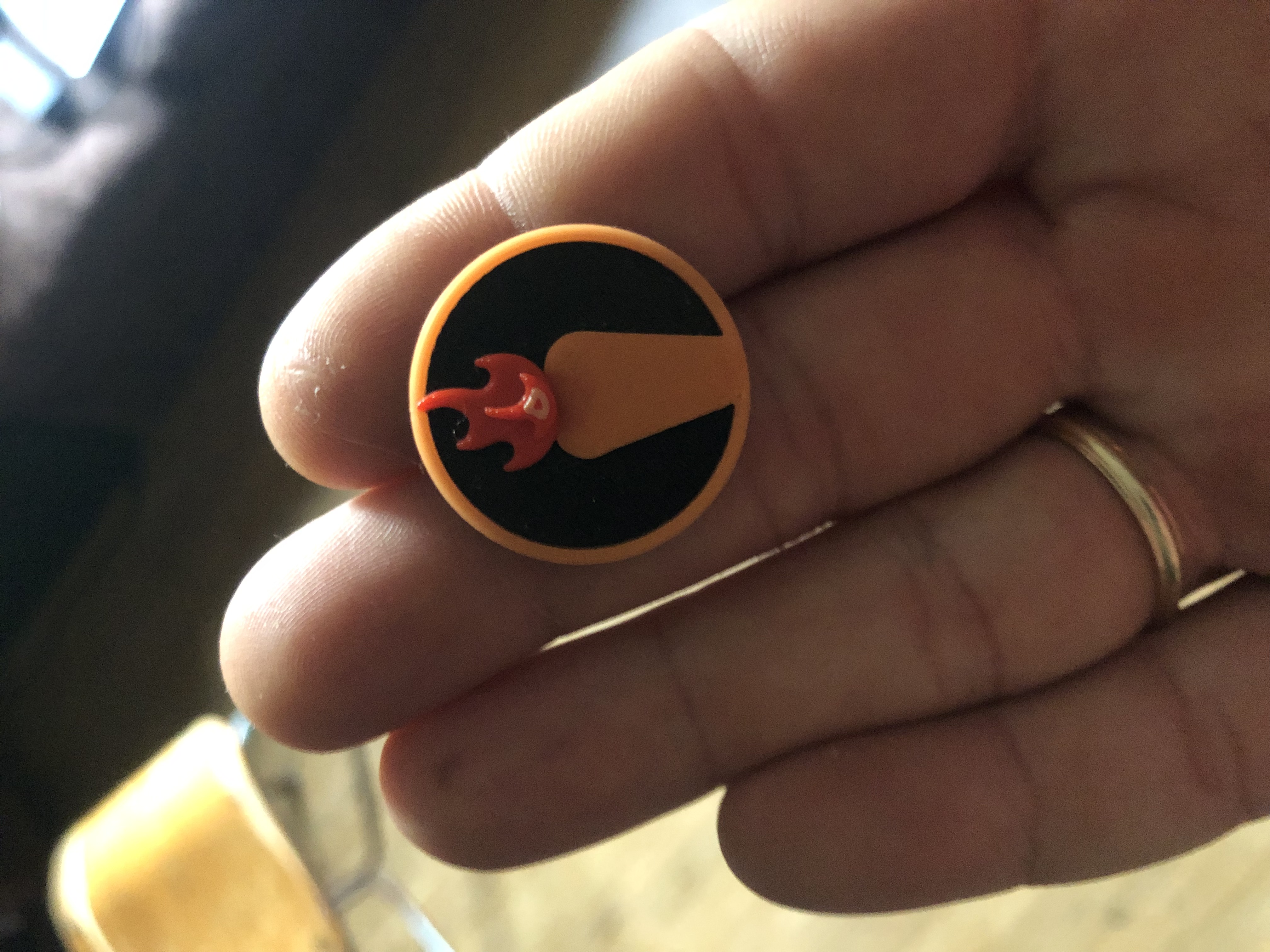 Wrath of the Lich King Tower & Torch Game Token
