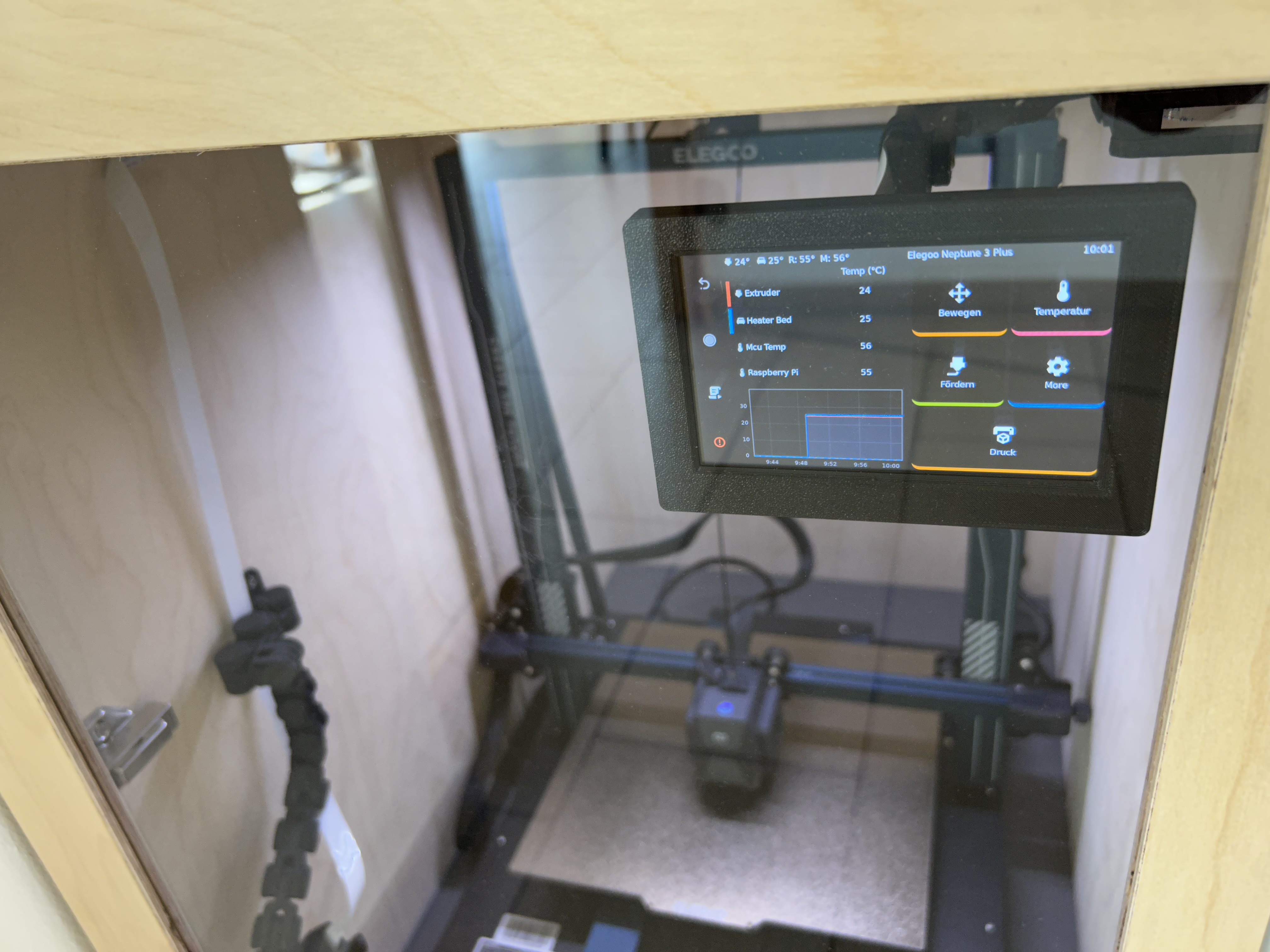 BIQU PITFT50 touch screen wall mount