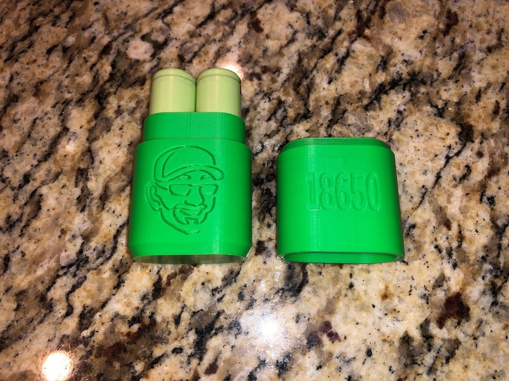 Brian's Dual 18650 Battery Case