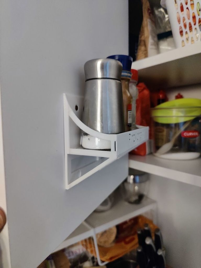 Shelf door spices holder 6cm
