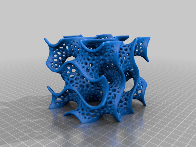 gyroid cube