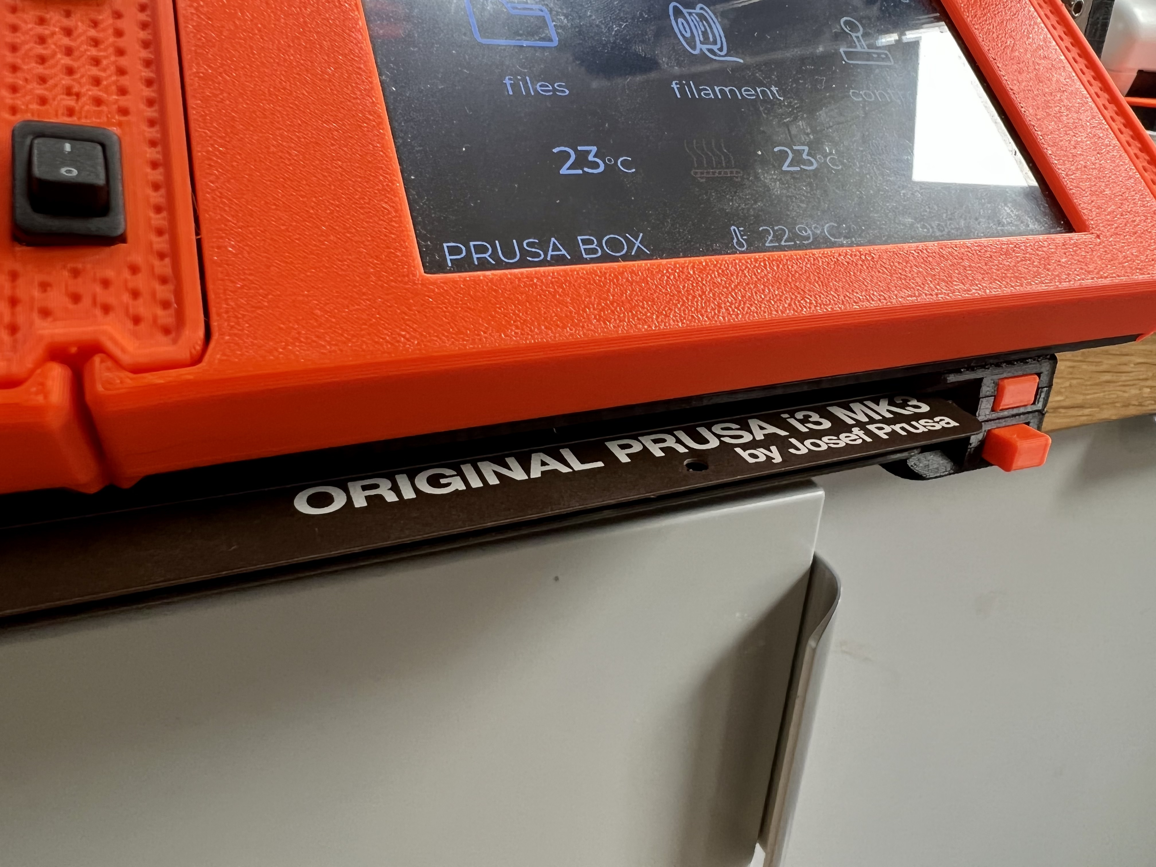 [PRUSA] BOX Enclosure Expandable Steel Sheet Holder