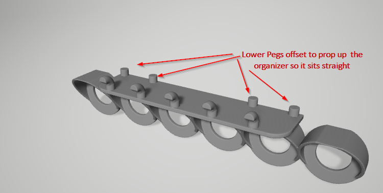 Citadel Paint Pegboard Mount x6 dual