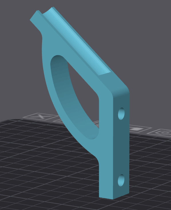 Hinge 45degrees wall mountable